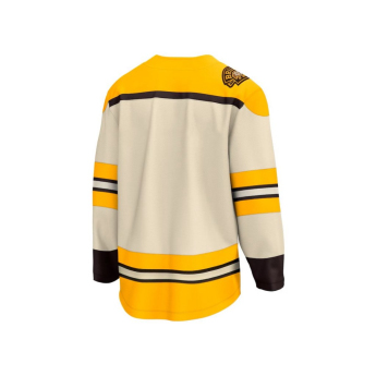 Boston Bruins gyerek jégkorong mez Cream 100th Anniversary Replica Jersey