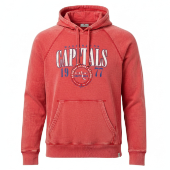 Washington Capitals férfi kapucnis pulóver A/LS Hoodie red