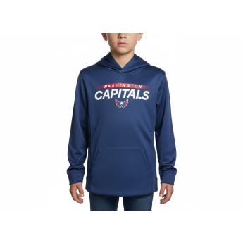 Washington Capitals gyerek kapucnis pulóver Authentic Pro Hood Po Hoodie