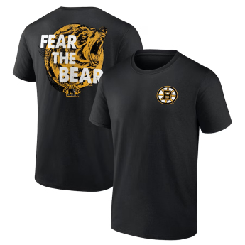Boston Bruins férfi póló Territorial T-Shirt - Black