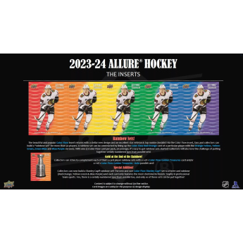 NHL dobozok NHL hokikártyák 2023-24 Upper Deck Allure Hobby Box