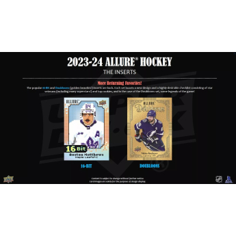 NHL dobozok NHL hokikártyák 2023-24 Upper Deck Allure Hobby Box