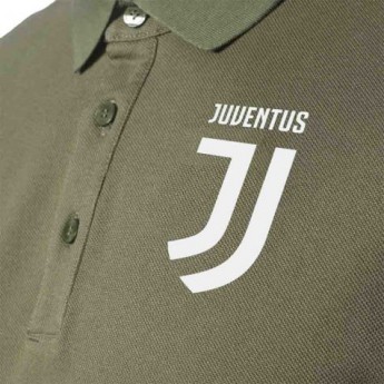 Juventus férfi galléros póló Presentation green