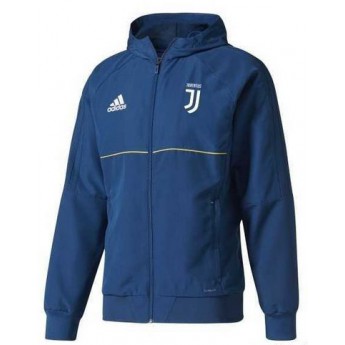 JUVENTUS PRE JKT BLUE 2017-18