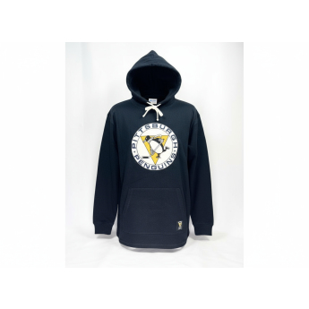 Pittsburgh Penguins férfi kapucnis pulóver Thermal Lightweight Hoodie Vintage Logo