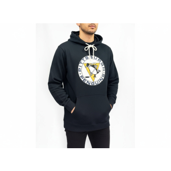 Pittsburgh Penguins férfi kapucnis pulóver Thermal Lightweight Hoodie Vintage Logo