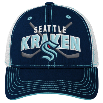 Seattle Kraken gyerek baseball sapka Lockup Meshback Adjustable
