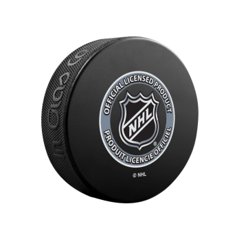 NHL termékek korong NHL Global Series 2024 Czechia Buffalo Sabres vs New Jersey Devils Dueling Logo