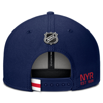 New York Rangers baseball flat sapka AP Rink Prime Structured Mid Crown Adj. Squarevisor Snapback