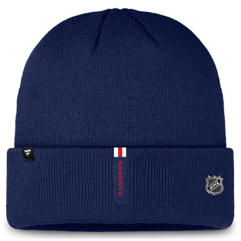 New York Rangers téli sapka Authentic Pro Rink Prime Cuffed Beanie