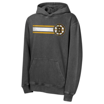 Boston Bruins gyerek kapucnis pulóver Cross Fade Pigment Dyed Gw Hd