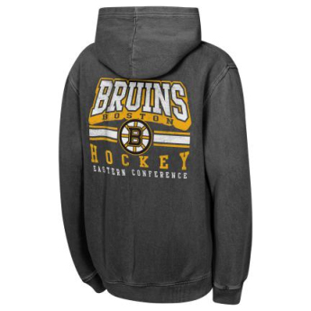 Boston Bruins gyerek kapucnis pulóver Cross Fade Pigment Dyed Gw Hd