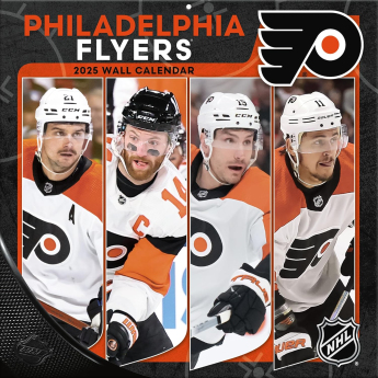 Philadelphia Flyers naptár 2025 Wall Calendar