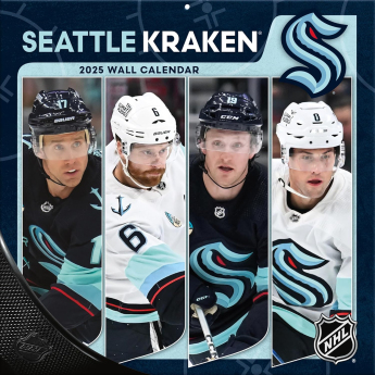 Seattle Kraken naptár 2025 Wall Calendar