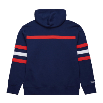Washington Capitals férfi kapucnis pulóver Head Coach Hoodie Current Logo blue