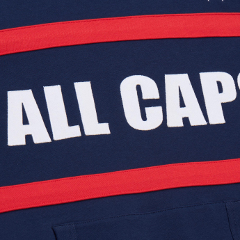 Washington Capitals férfi kapucnis pulóver Head Coach Hoodie Current Logo blue