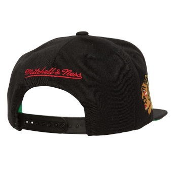 Chicago Blackhawks baseball flat sapka NHL Triple Play Snapback