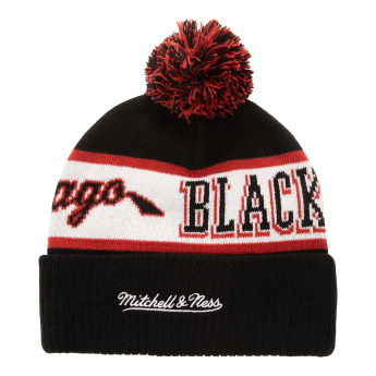 Chicago Blackhawks téli sapka Block Sweep Pom Knit