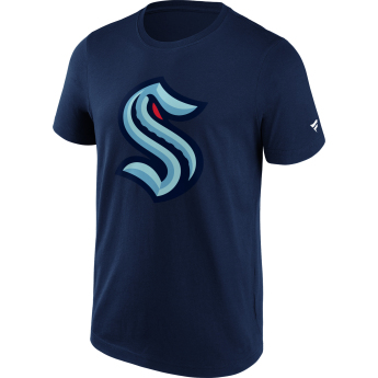 Seattle Kraken férfi póló Primary Logo Graphic navy