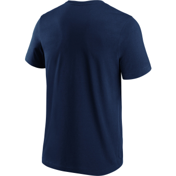 Seattle Kraken férfi póló Primary Logo Graphic navy