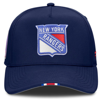 New York Rangers baseball sapka 2025 Draft Authentic Pro Structured Adjustable