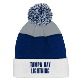 Tampa Bay Lightning gyerek téli sapka Essentials Cuffed Knit W Pom