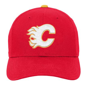 Calgary Flames gyerek baseball sapka Precurved Snap