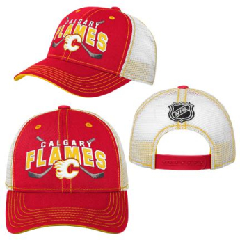Calgary Flames gyerek baseball sapka Lockup Meshback Adj.