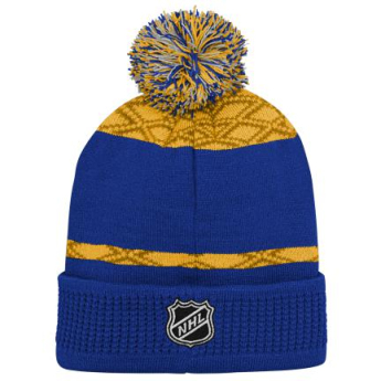 Buffalo Sabres gyerek téli sapka Puck Pattern Cuffed Pom