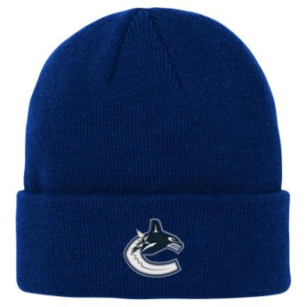 Vancouver Canucks gyerek téli sapka Cuffed Knit blue