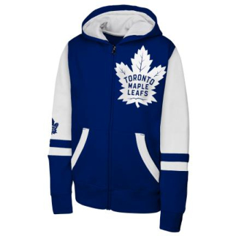 Toronto Maple Leafs gyerek kapucnis pulóver Face Off Fz Flc Hd