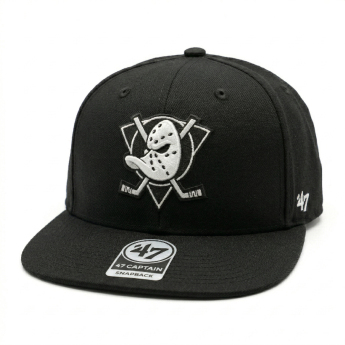 Anaheim Ducks baseball sapka NHL No Shot ’47 CAPTAIN Black/White