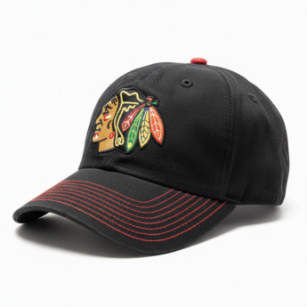 Chicago Blackhawks baseball sapka NHL Value Stitched Black/Red
