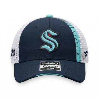 Seattle Kraken gyerek baseball sapka NHL 2022 Draft Authentic Pro On Stage Trucker Adjustable