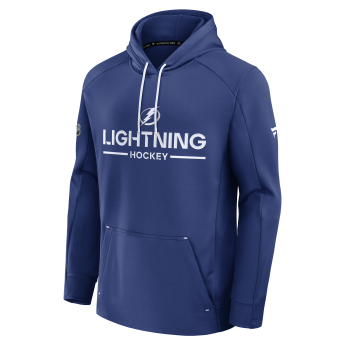 Tampa Bay Lightning férfi kapucnis pulóver Authentic Pro Rink Poly Fleece POH