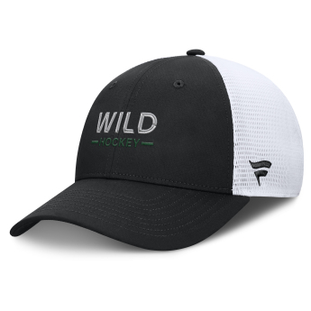 Minnesota Wild baseball sapka Authentic Pro A/Cap Structured Adj. Meshback