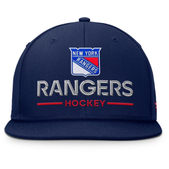 New York Rangers baseball flat sapka Authentic Pro A/Cap Flat Brim Square Visor Structured Adjustable
