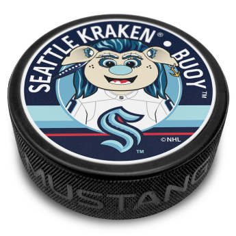 Seattle Kraken korong Buoy Mascot Textured