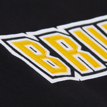 Boston Bruins férfi kapucnis pulóver Playmaker Fleece Hoodie Vintage Logo