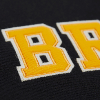 Boston Bruins férfi kapucnis pulóver Courtside Fleece Button Front Current Logo