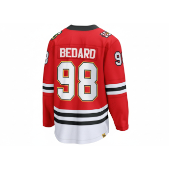 Chicago Blackhawks hoki mez Connor Bedard #98 Centennial Home Breakaway Jersey