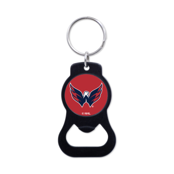 Washington Capitals kulcstartó üveg nyitóval Black Ring