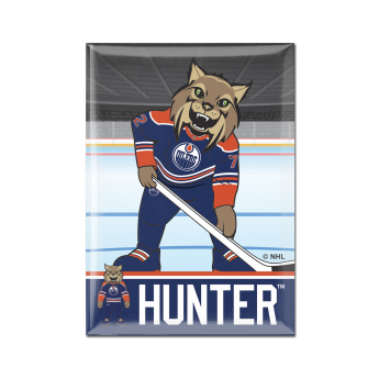 Edmonton Oilers mágnes Metal Mascot