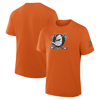 Anaheim Ducks férfi póló Hat Trick orange