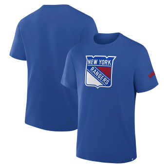 New York Rangers férfi póló Hat Trick blue