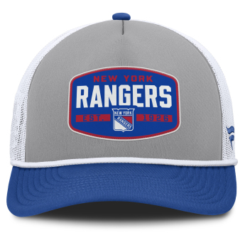 New York Rangers baseball sapka Course Adjustable Foam Front A-Frame Meshaback