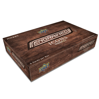 NHL dobozok NHL hokikártyák 2024-25 Upper Deck Engrained Icons Vol. 1 Hockey Hobby Box