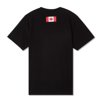 Jégkorong képviselet férfi póló Canada Flag black