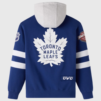 Toronto Maple Leafs férfi kapucnis pulóver OVO blue