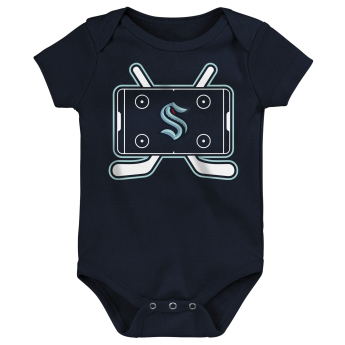 Seattle Kraken rugdalózó Littlest Player 3Pk Creeper Se